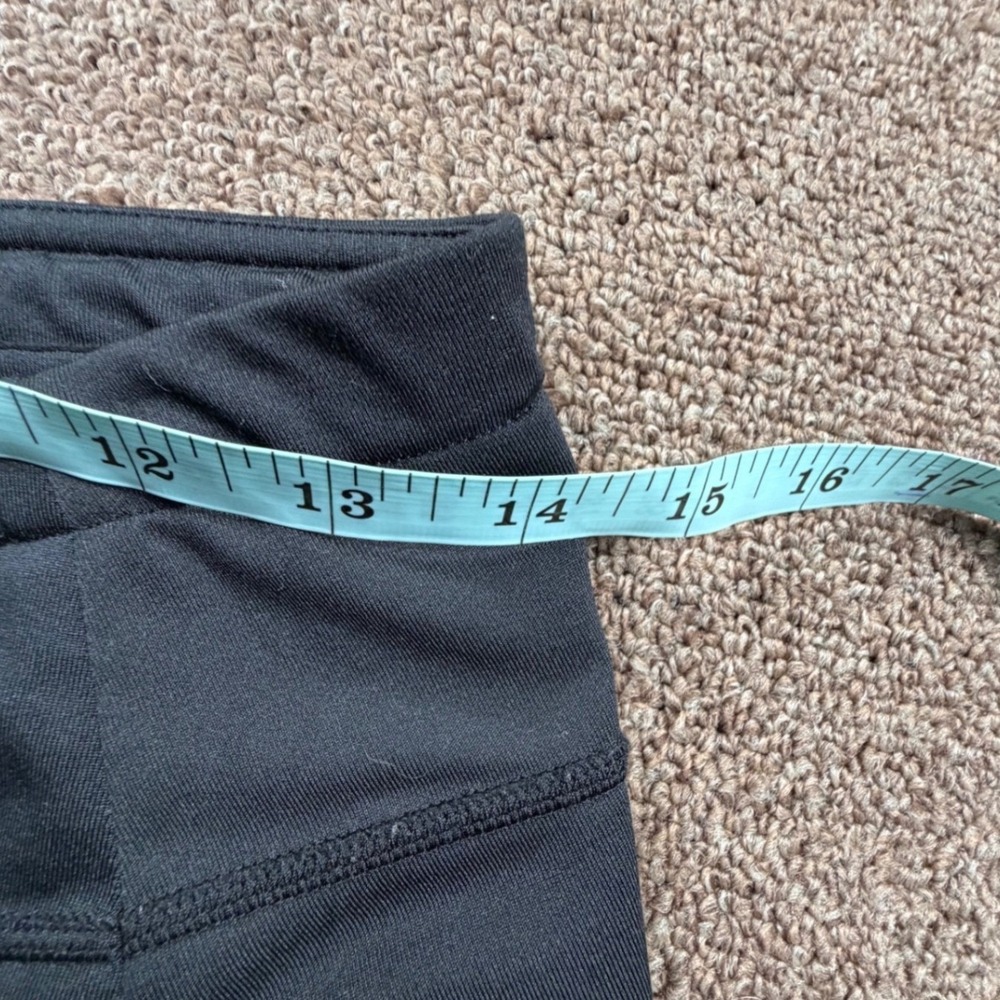 Athleta Be Free Tights Black Running Training Leggings Womens Medium - Picture 7 of 9